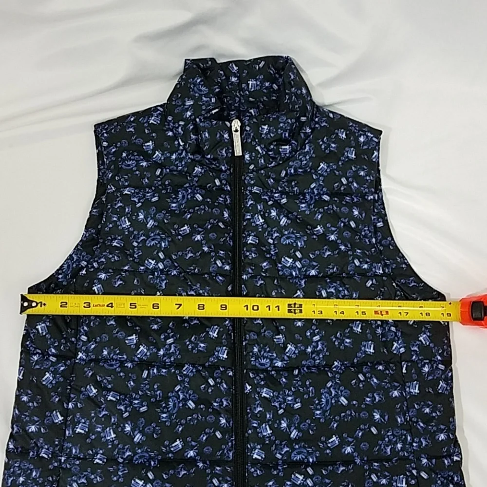 Michael Kors Gemstone Vest Blue M Nwt